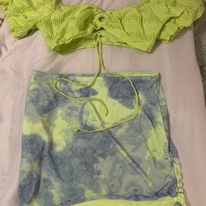 Skirt and top